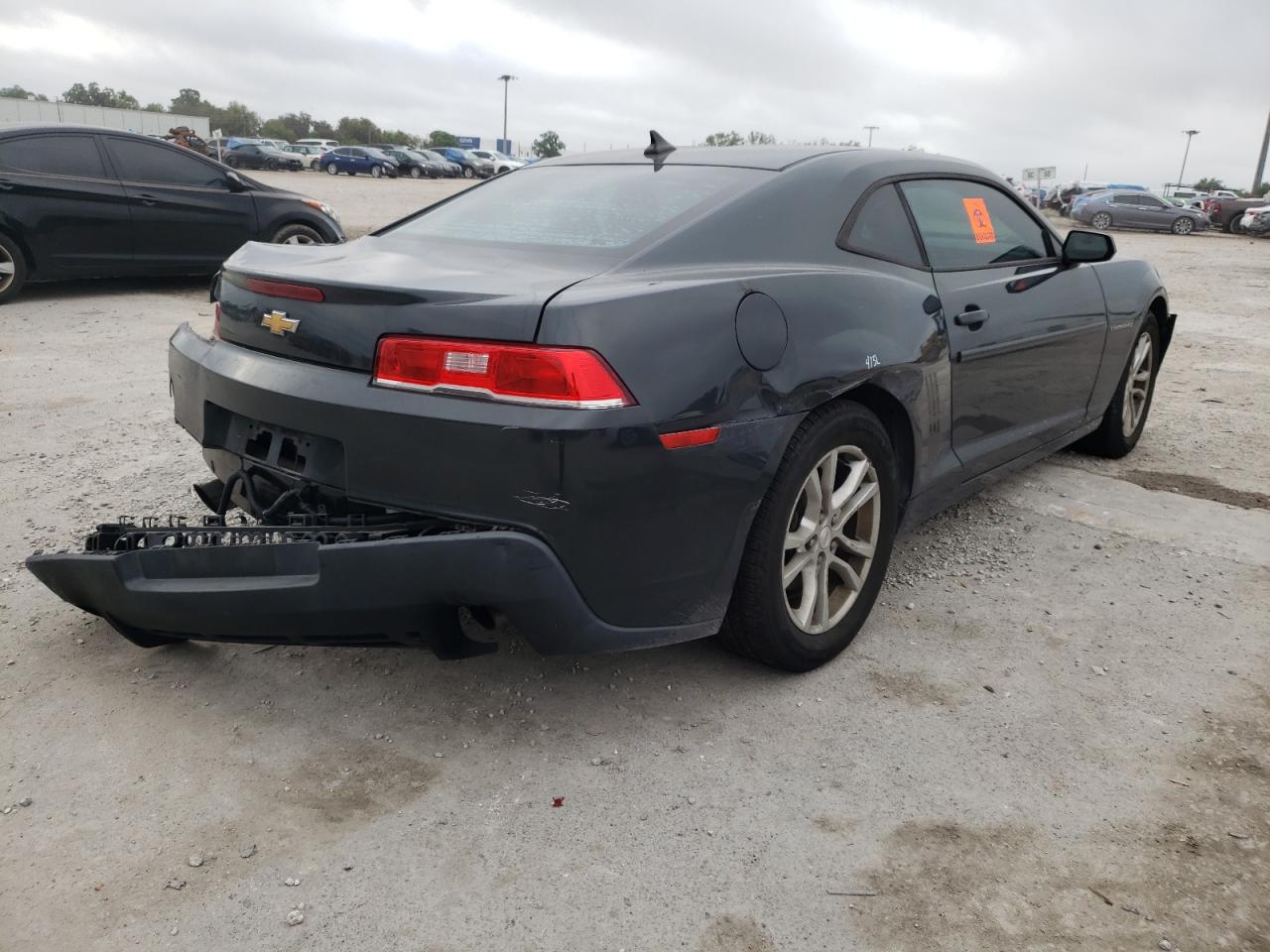 Photo 4 from auction – 2015 CHEVROLET CAMARO LS with VIN 2G1FB1E32F9171613