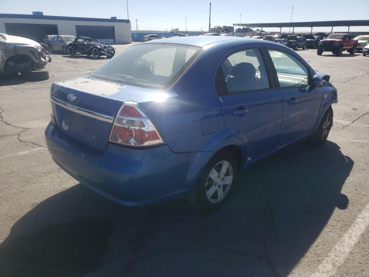 Photo 4 from auction – 2007 CHEVROLET AVEO BASE with VIN KL1TD56687B189996