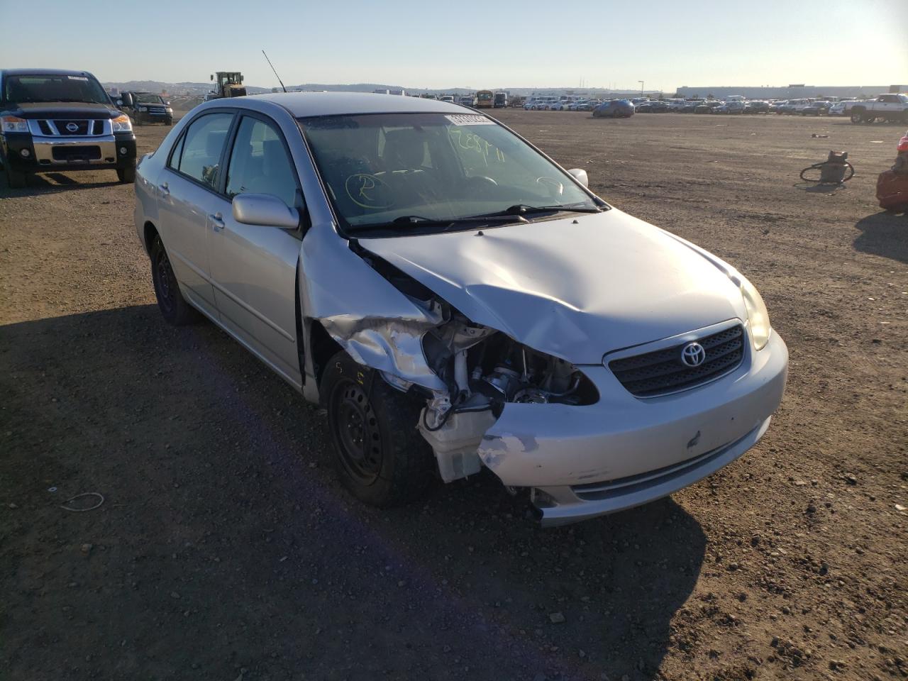TOYOTA COROLLA CE 2007 with VIN 1NXBR32E47Z798896 - Photo from auction
