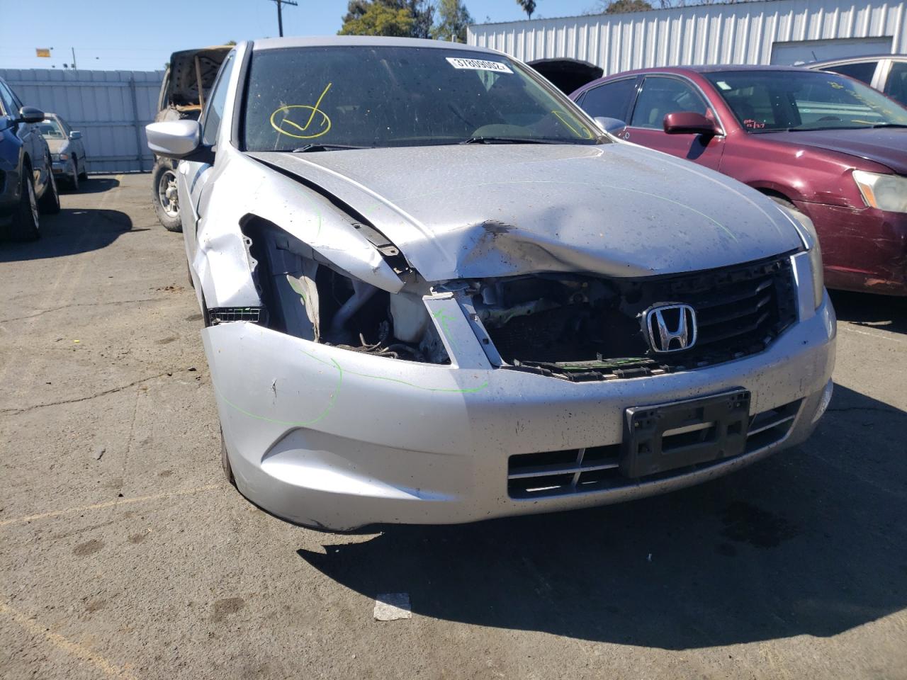 Photo 9 from auction – 2008 HONDA ACCORD LXP with VIN JHMCP26418C031071