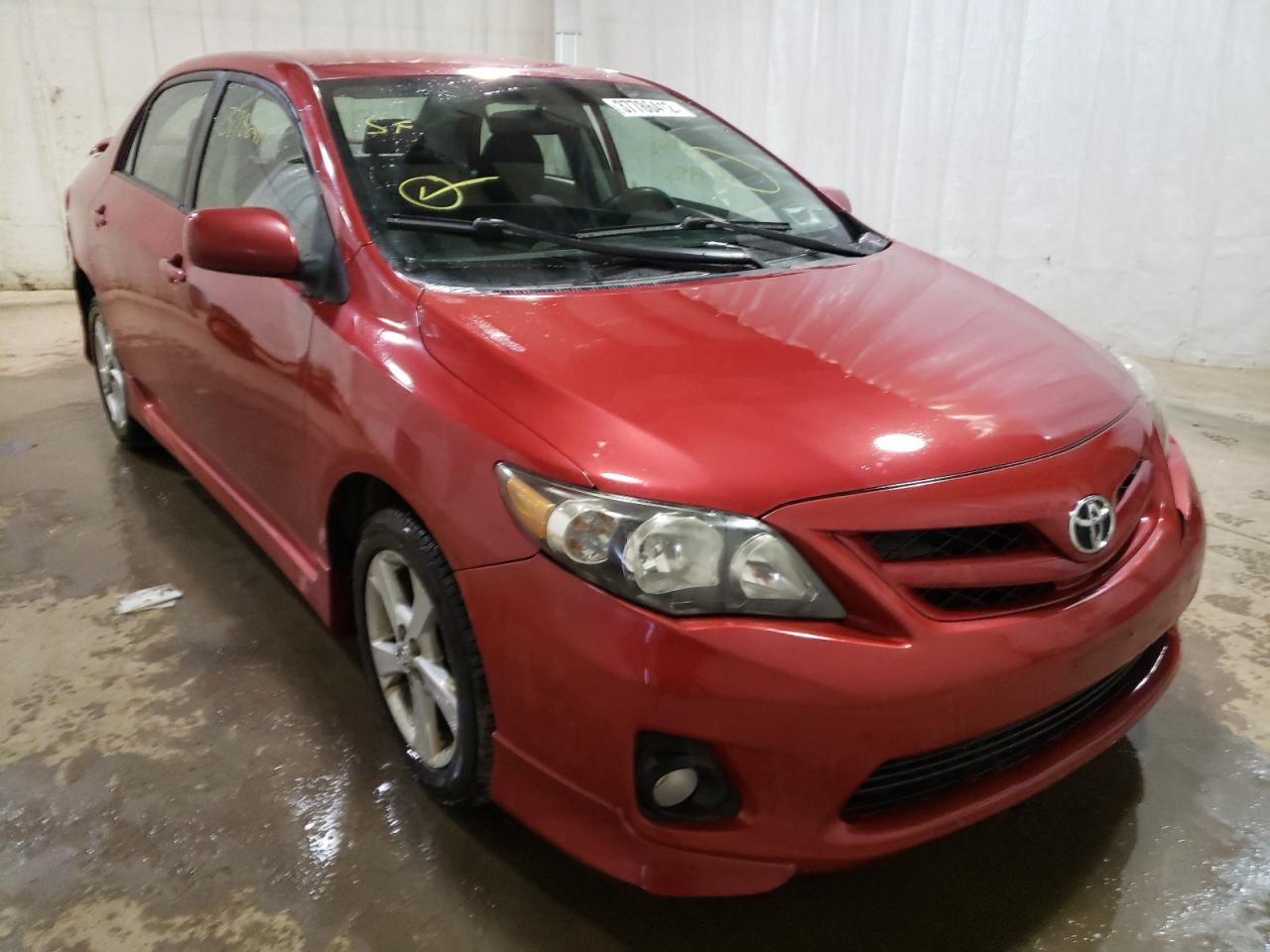 TOYOTA COROLLA BA 2011 with VIN 2T1BU4EE4BC632050 - Photo from auction