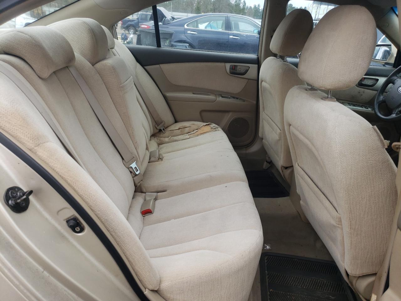 Photo 6 from auction – 2007 KIA OPTIMA LX with VIN KNAGE123275116615