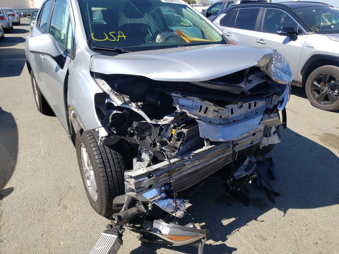 Photo 9 from auction – 2018 CHEVROLET TRAX LS with VIN KL7CJNSB7JB599553