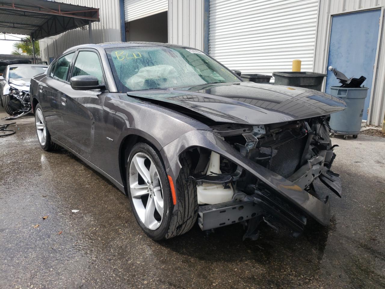DODGE CHARGER R/ 2018 with VIN 2C3CDXCT1JH233340 - Photo from auction