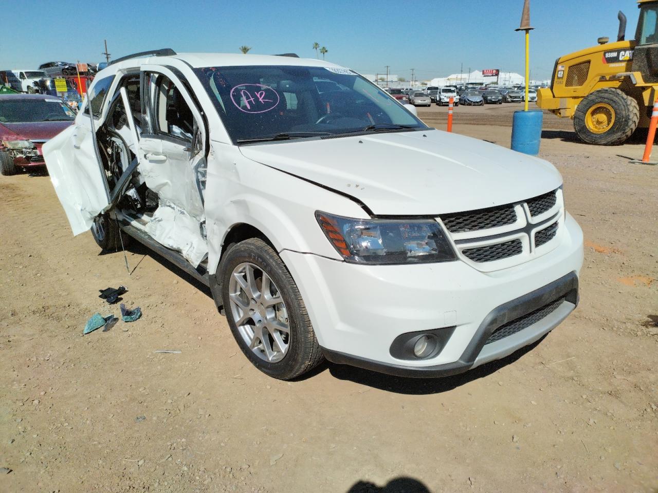 DODGE JOURNEY GT 2017 with VIN 3C4PDCEG1HT538313 - Photo from auction