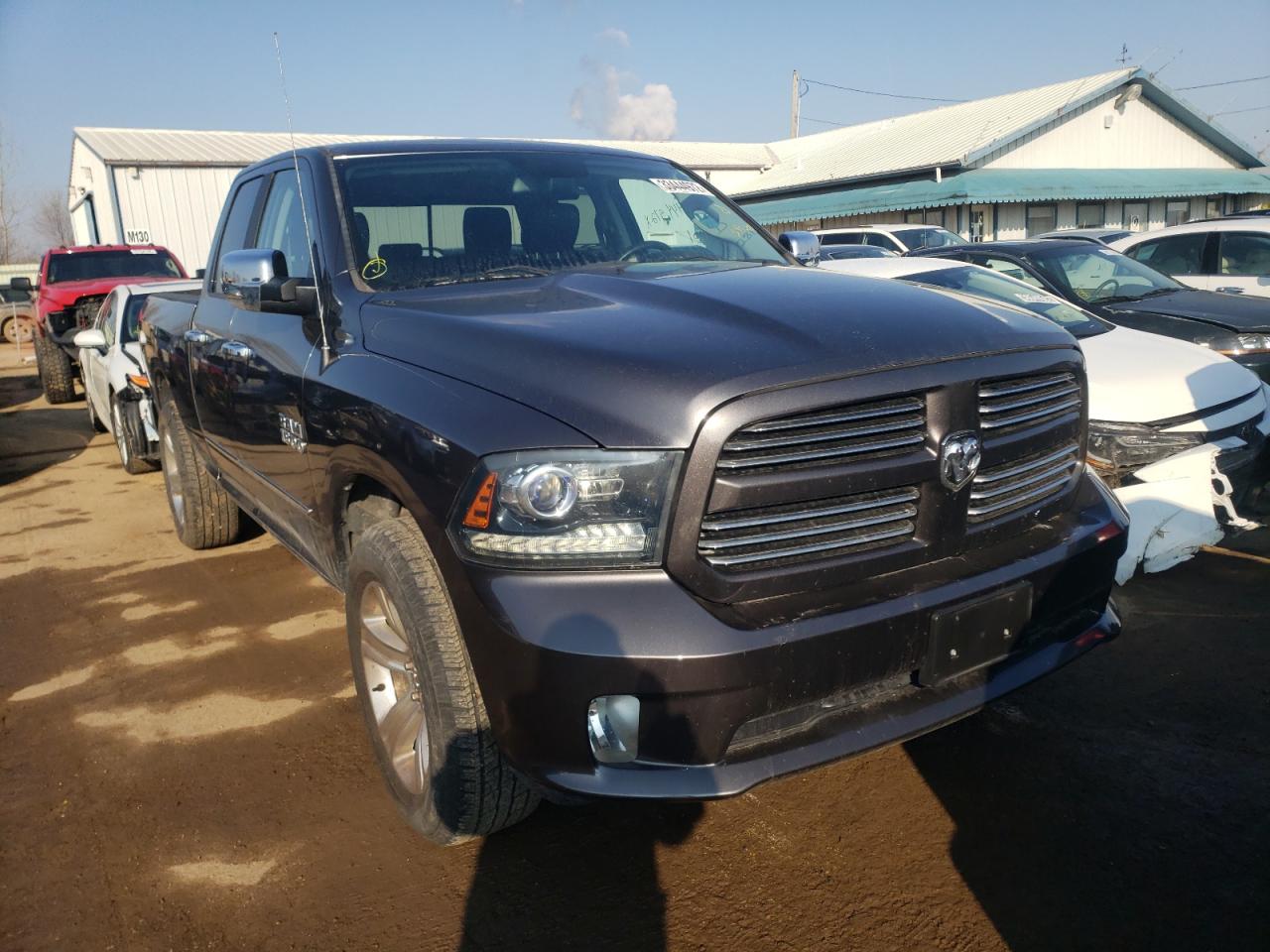RAM 1500 SPORT 2017 with VIN 1C6RR7HG5HS595281 - Photo from auction