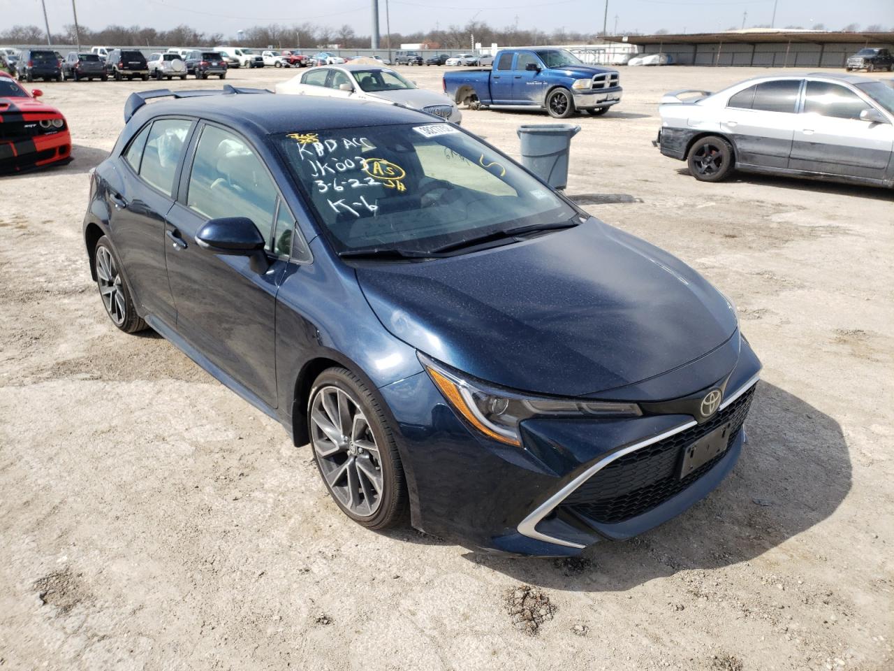 TOYOTA COROLLA XS 2021 with VIN JTNC4MBE3M3119274 - Photo from auction