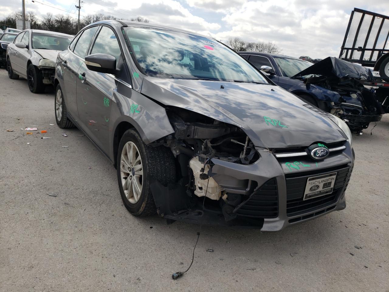 FORD FOCUS SEL 2012 with VIN 1FAHP3H2XCL393150 - Photo from auction