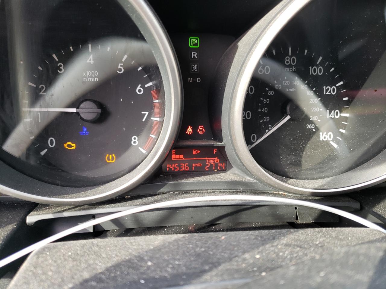 Photo 8 from auction – 2013 MAZDA 5 with VIN JM1CW2DL3D0159225