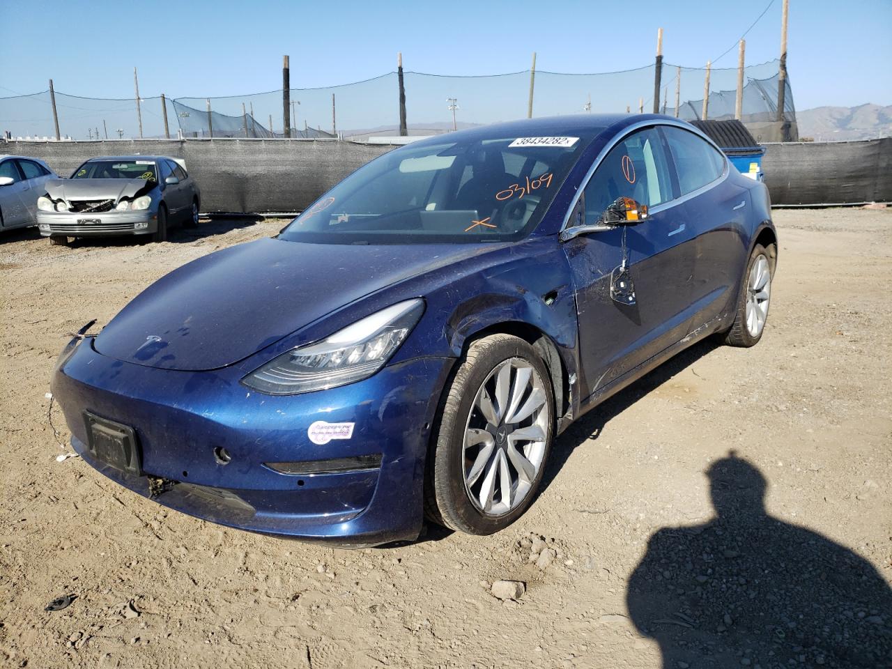 Photo 2 from auction – 2018 TESLA MODEL 3 with VIN 5YJ3E1EA4JF118299