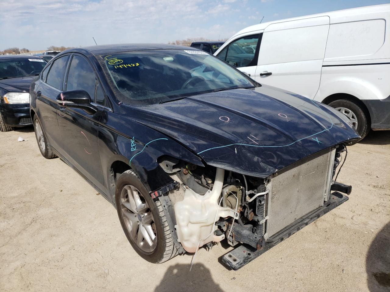 FORD FUSION SE 2013 with VIN 3FA6P0H78DR149453 - Photo from auction