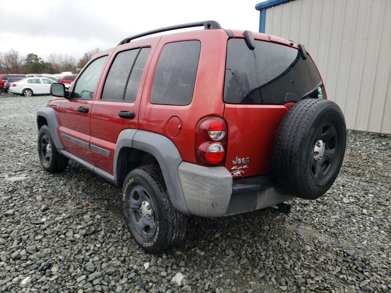 Photo 3 from auction – 2007 JEEP LIBERTY SP with VIN 1J4GL48K27W647925