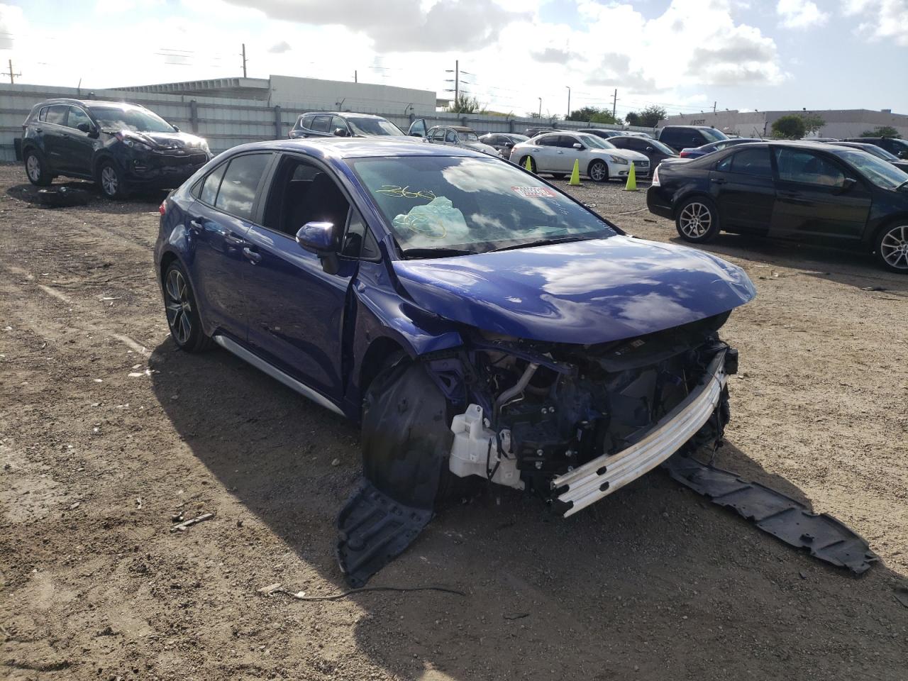 Photo 1 from auction – 2020 TOYOTA COROLLA SE with VIN 5YFP4RCE5LP054161