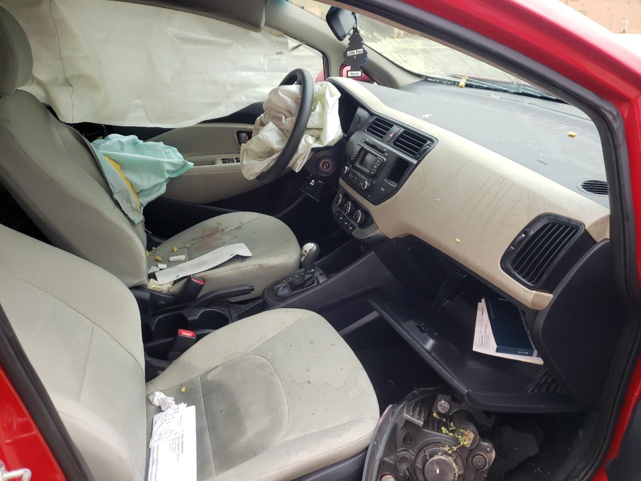 Photo 5 from auction – 2012 KIA RIO LX with VIN KNADM4A35C6057279