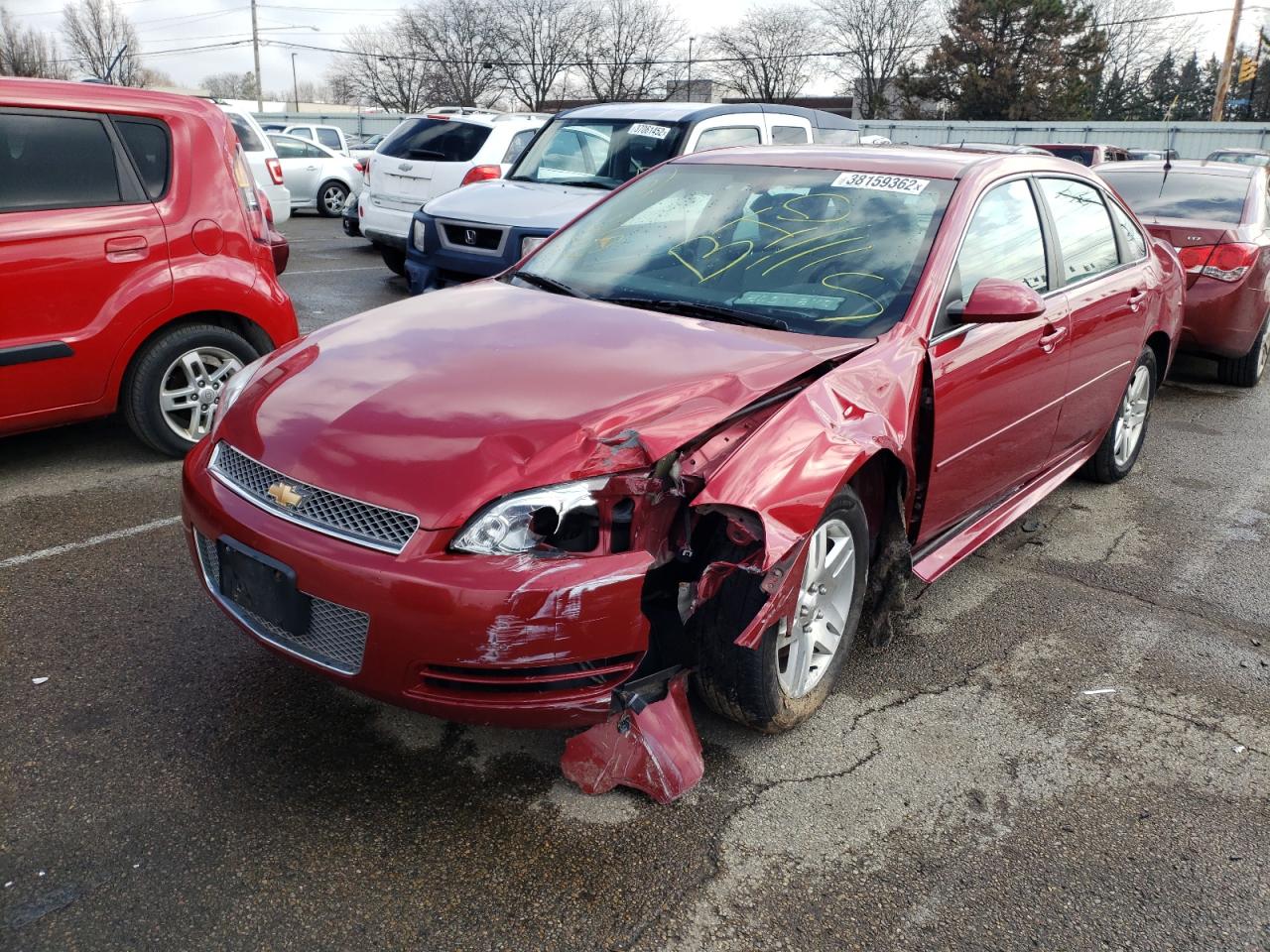 Photo 2 from auction – 2014 CHEVROLET IMPALA LIM with VIN 2G1WB5E3XE1188342