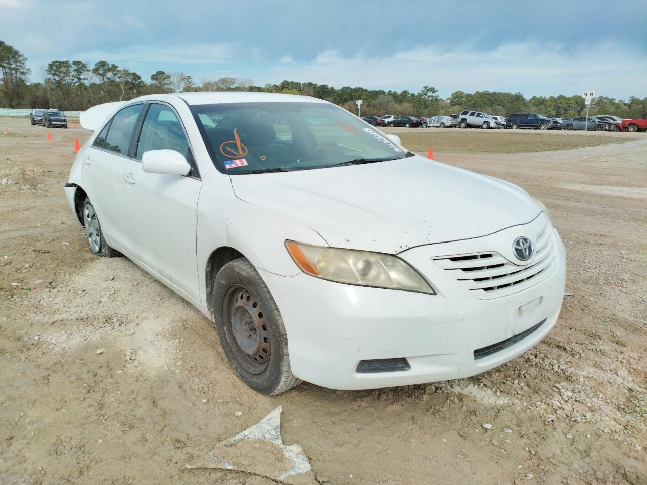 TOYOTA CAMRY CE 2008 with VIN 4T4BE46K98R017511 - Photo from auction