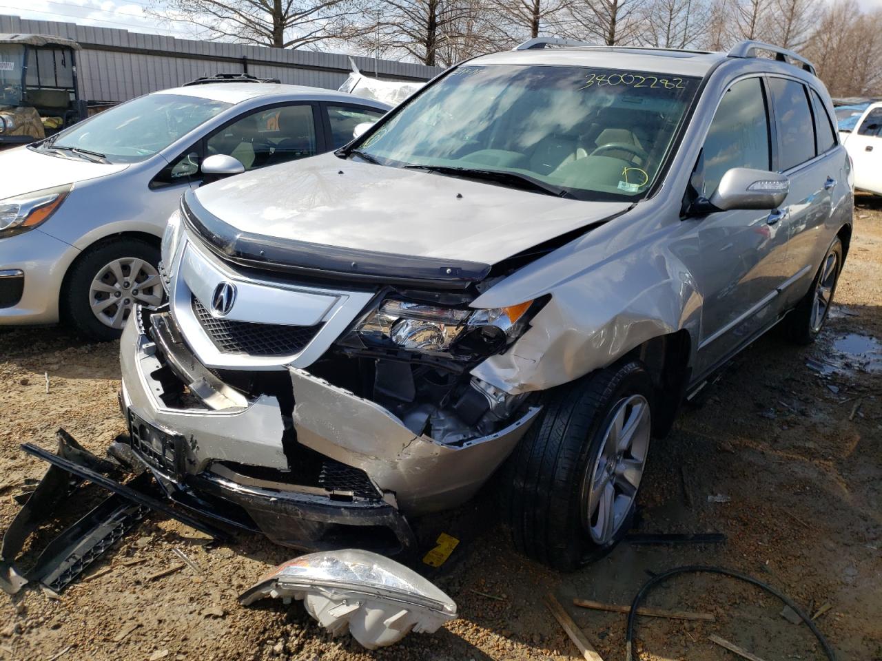 Photo 2 from auction – 2012 ACURA MDX TECHNO with VIN 2HNYD2H34CH536350