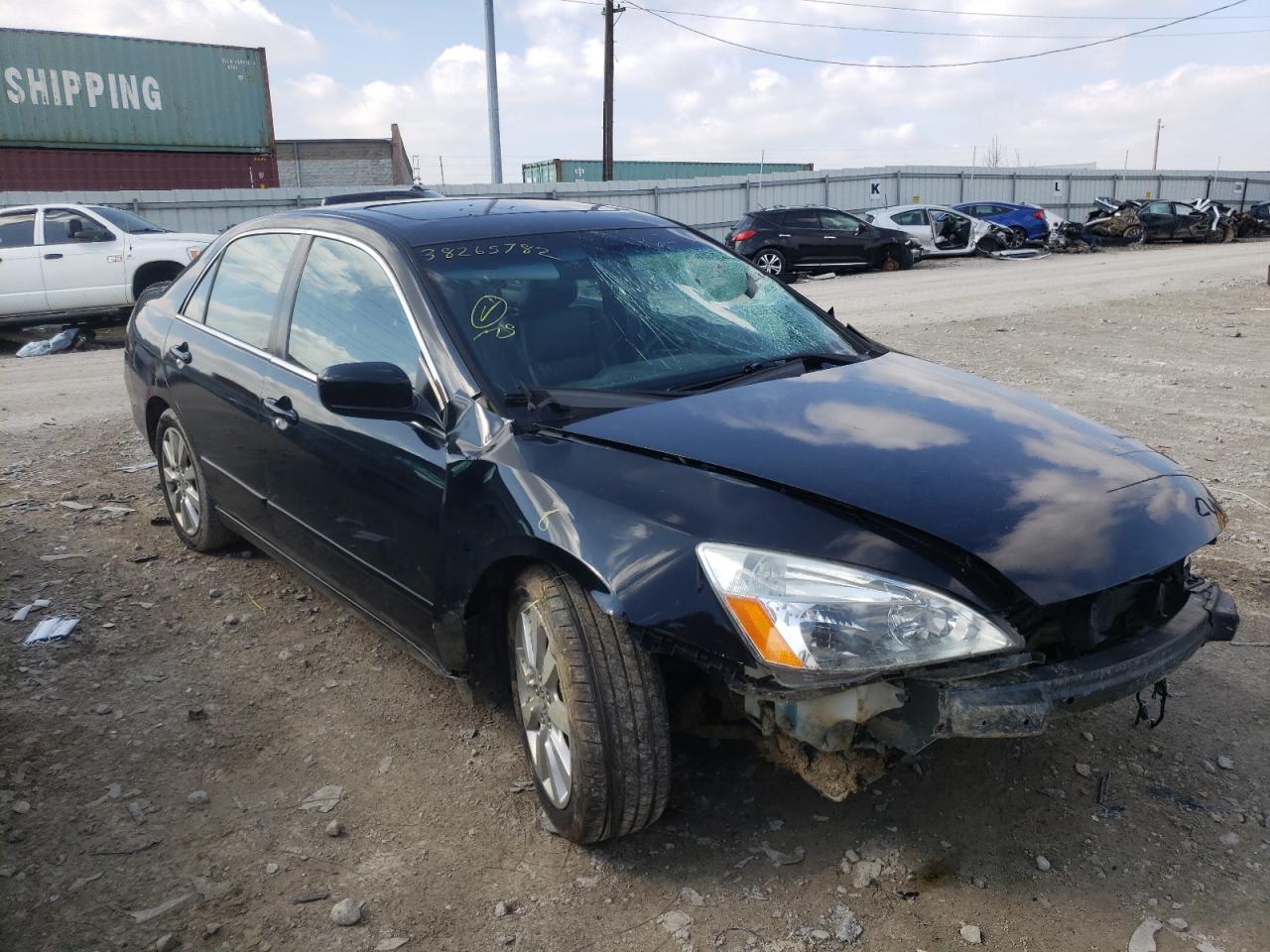 Photo 1 from auction – 2007 HONDA ACCORD EX with VIN 1HGCM66847A024387