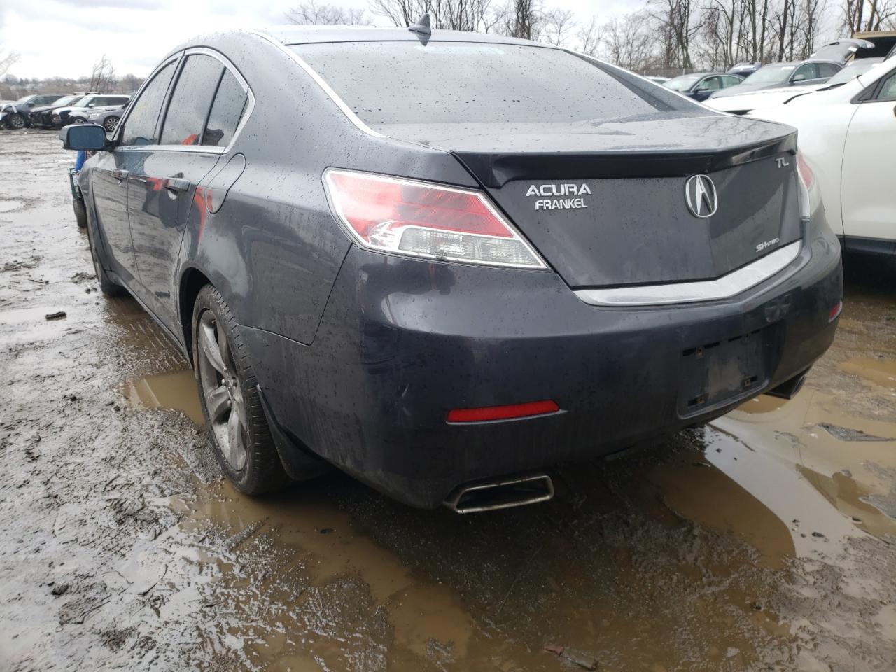 Photo 3 from auction – 2012 ACURA TL with VIN 19UUA8F71CA031338