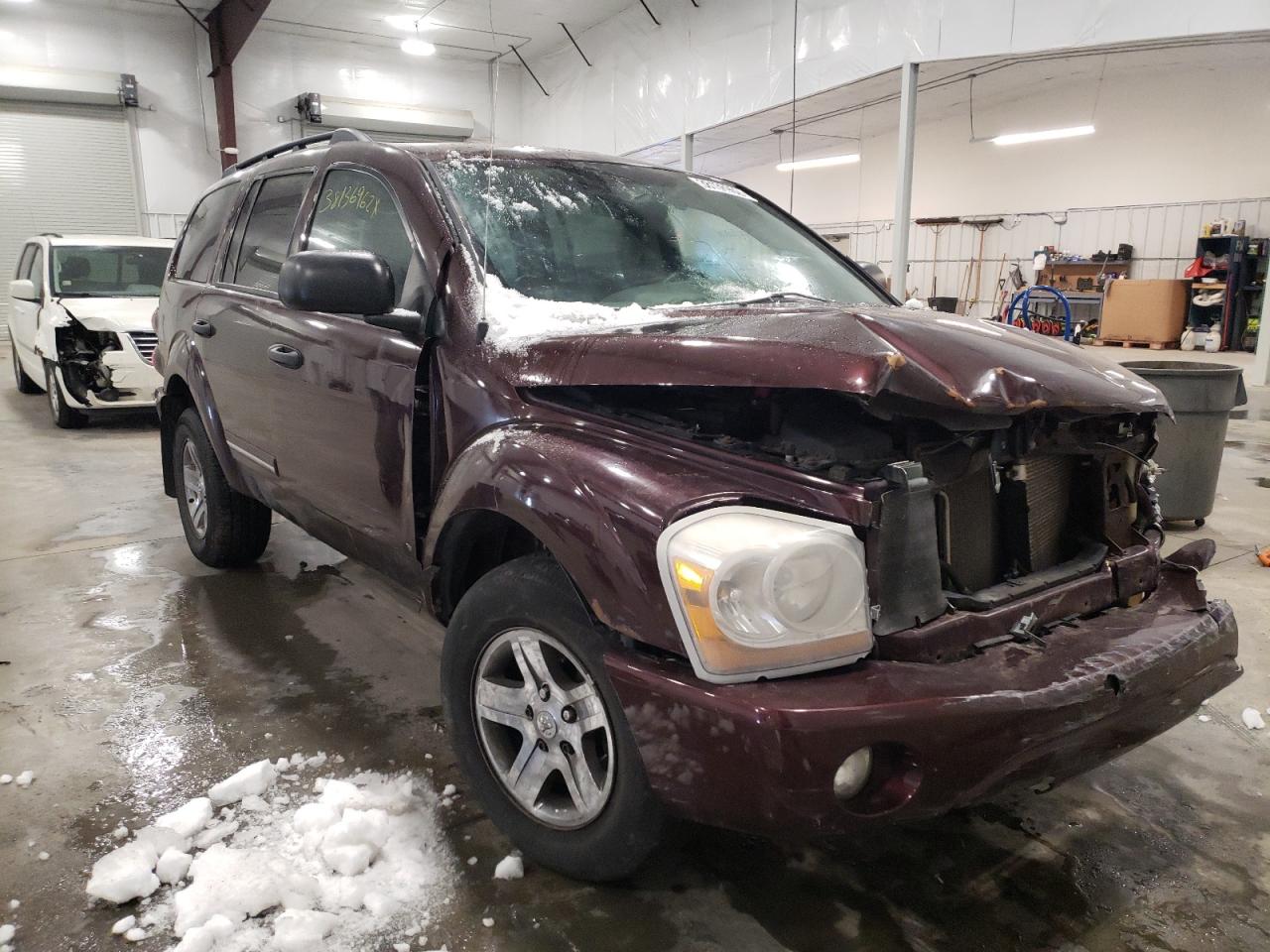 DODGE DURANGO LI 2005 with VIN 1D4HB58D35F556702 - Photo from auction