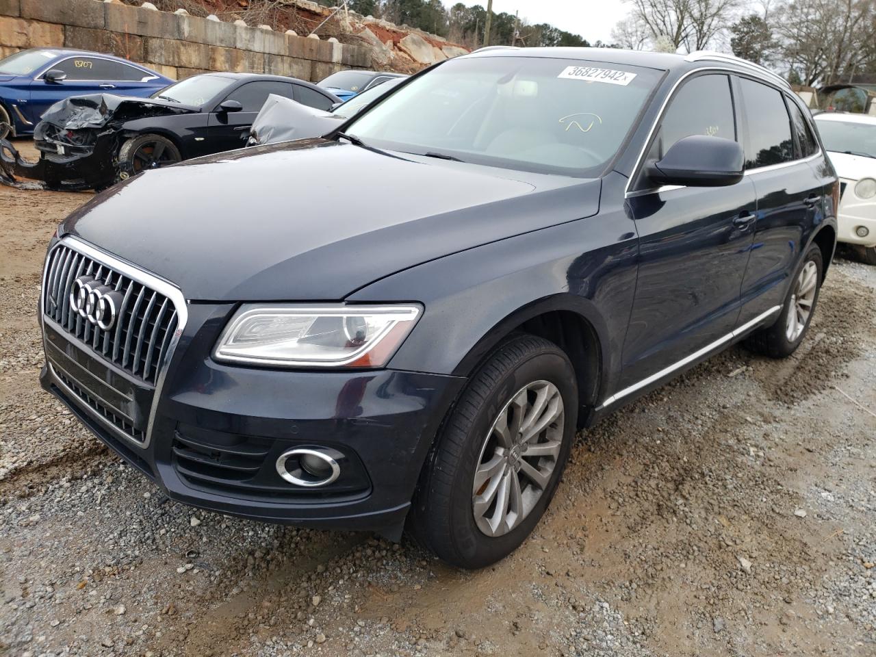 Photo 2 from auction – 2014 AUDI Q5 PREMIUM with VIN WA1LFAFP7EA130360