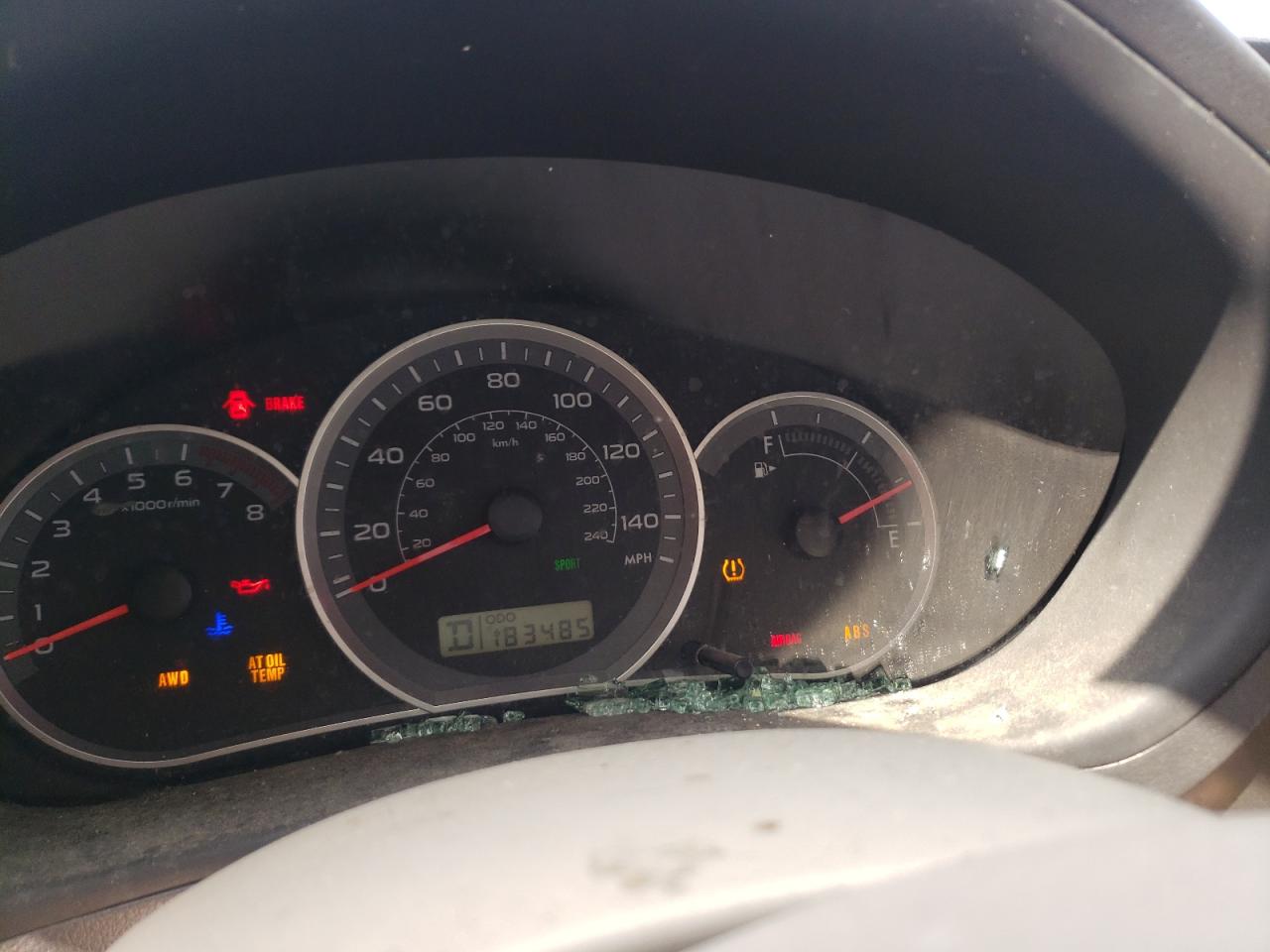 Photo 8 from auction – 2008 SUBARU IMPREZA 2. with VIN JF1GE61638H520766
