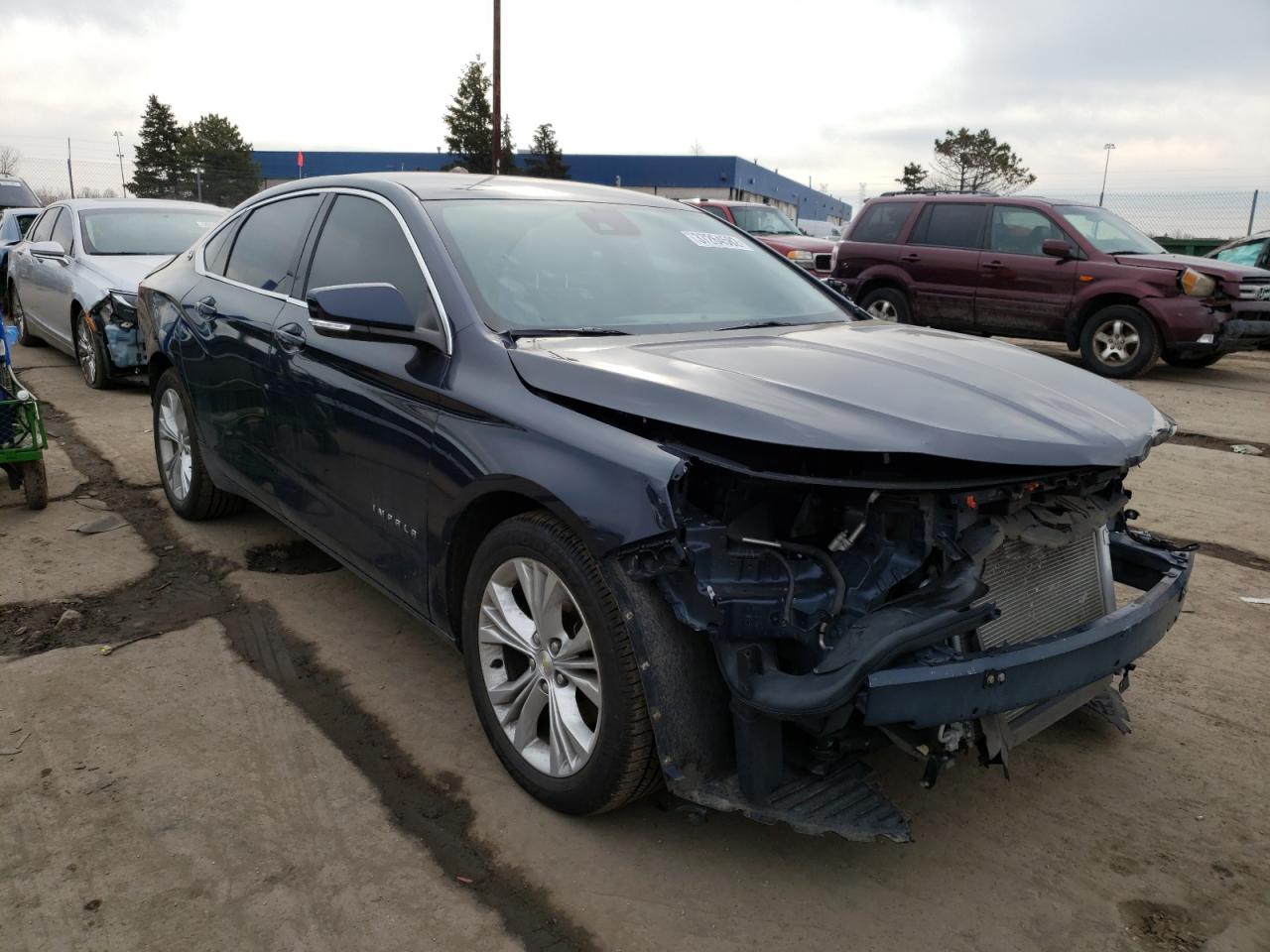CHEVROLET IMPALA LT 2014 with VIN 2G1115SL2E9258600 - Photo from auction