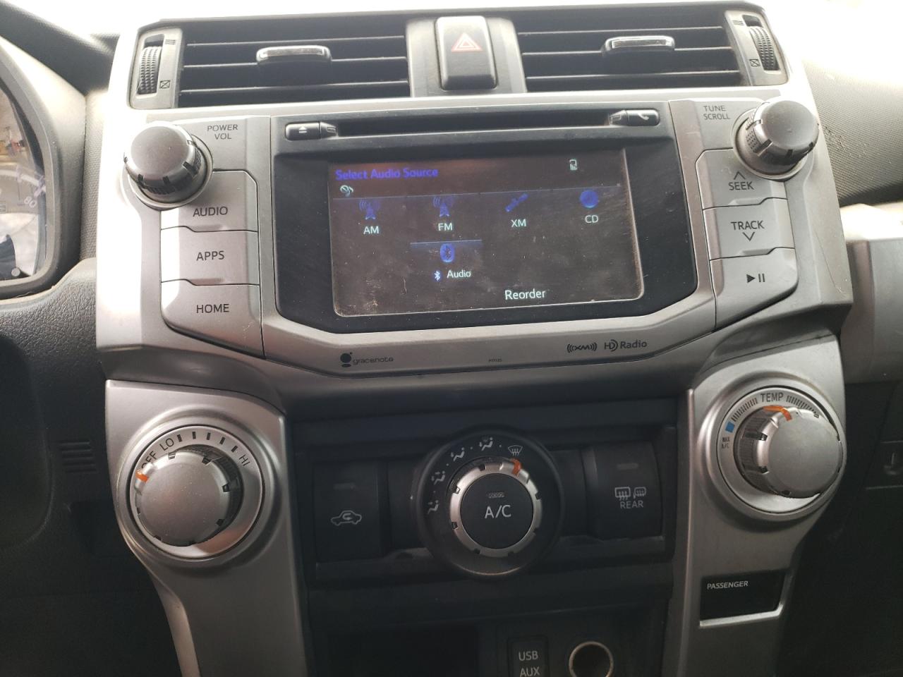 Photo 9 from auction – 2016 TOYOTA 4RUNNER SR with VIN JTEBU5JR6G5334730