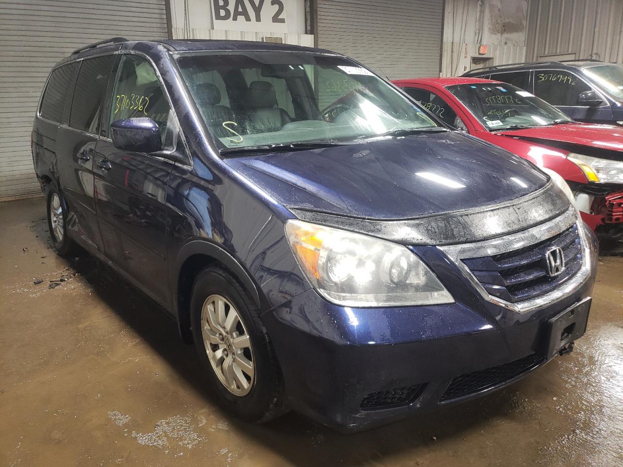Photo 1 from auction – 2008 HONDA ODYSSEY EX with VIN 5FNRL387X8B058910