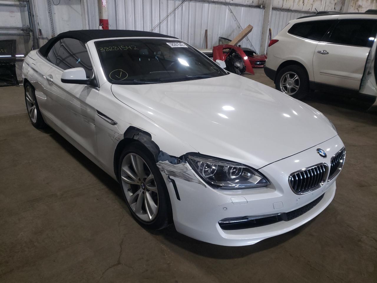 BMW 640 I 2012 con VIN WBALW7C54CC618725 - Foto de la subasta
