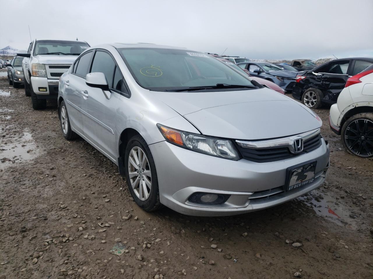 HONDA CIVIC EX 2012 with VIN 2HGFB2F8XCH308842 - Photo from auction