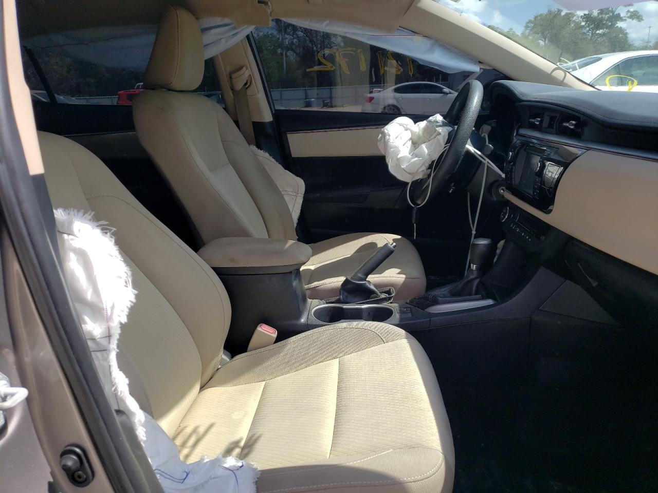 Photo 5 from auction – 2016 TOYOTA COROLLA LE with VIN 2T1BURHE2GC546669