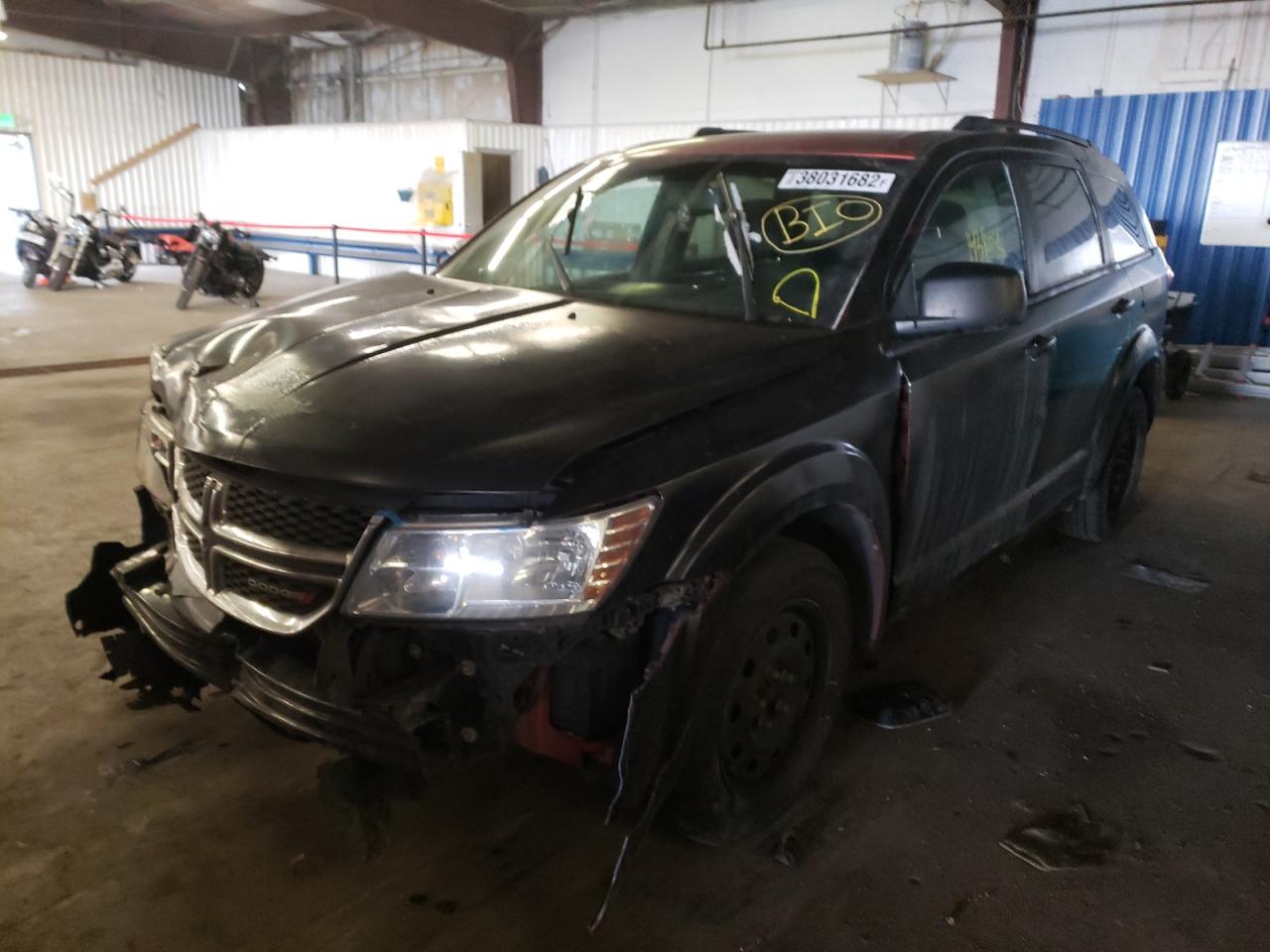 Photo 2 from auction – 2014 DODGE JOURNEY SE with VIN 3C4PDDAG1ET202247