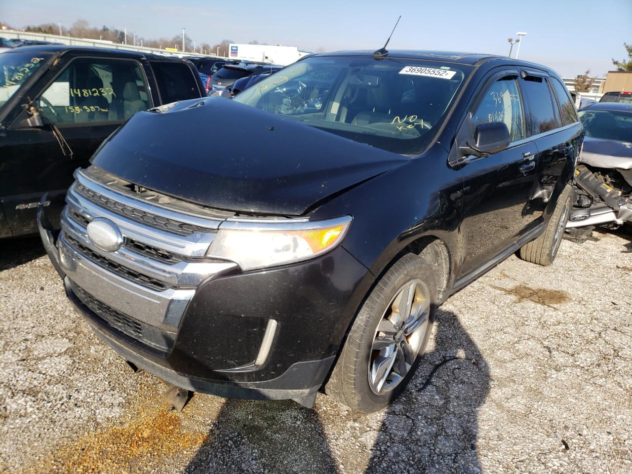 Photo 2 from auction – 2011 FORD EDGE LIMIT with VIN 2FMDK3KCXBBB14055