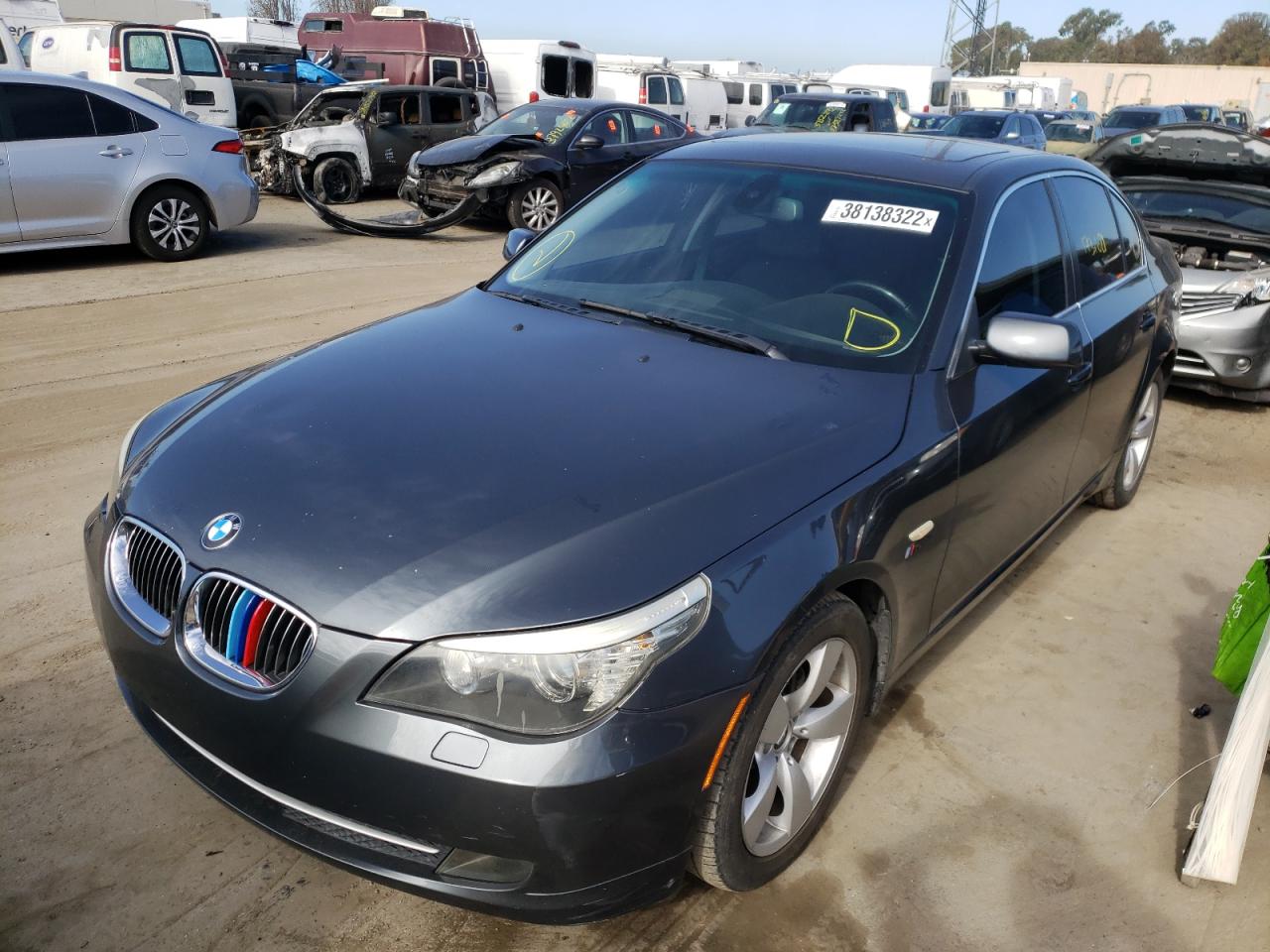 Photo 2 from auction – 2008 BMW 528 I with VIN WBANU53568C115014