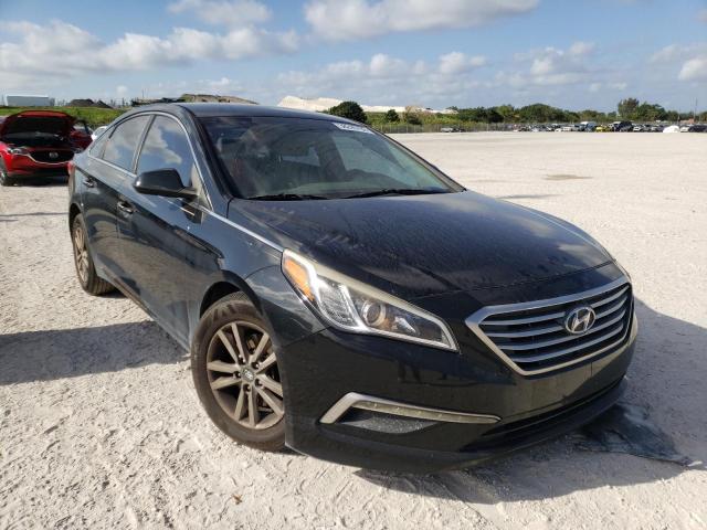 HYUNDAI SONATA SE 2015 with VIN 5NPE24AF3FH182069 - Photo from auction