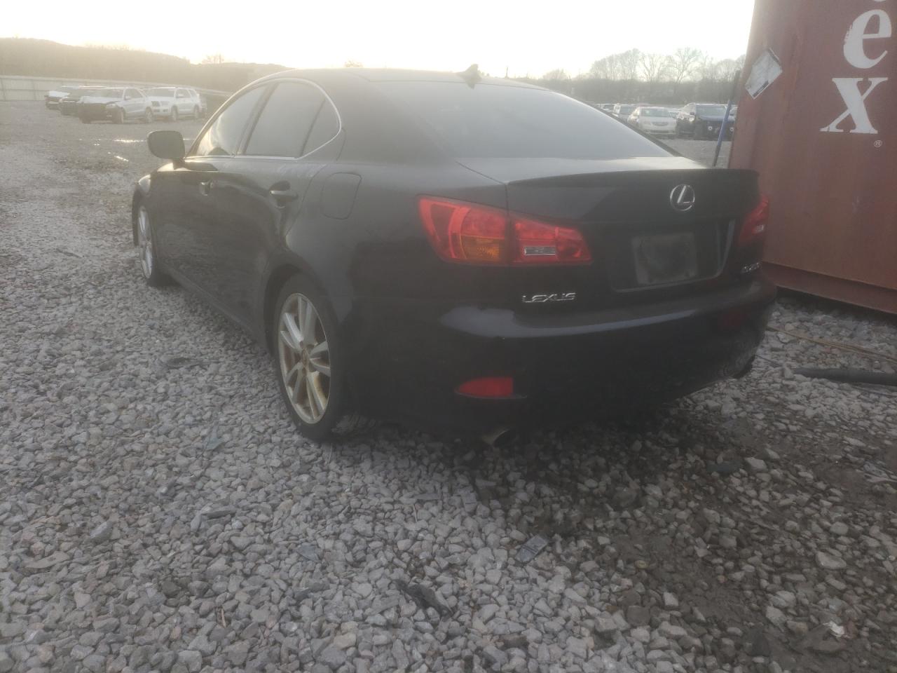 Photo 3 from auction – 2007 LEXUS IS 250 with VIN JTHBK262275027297