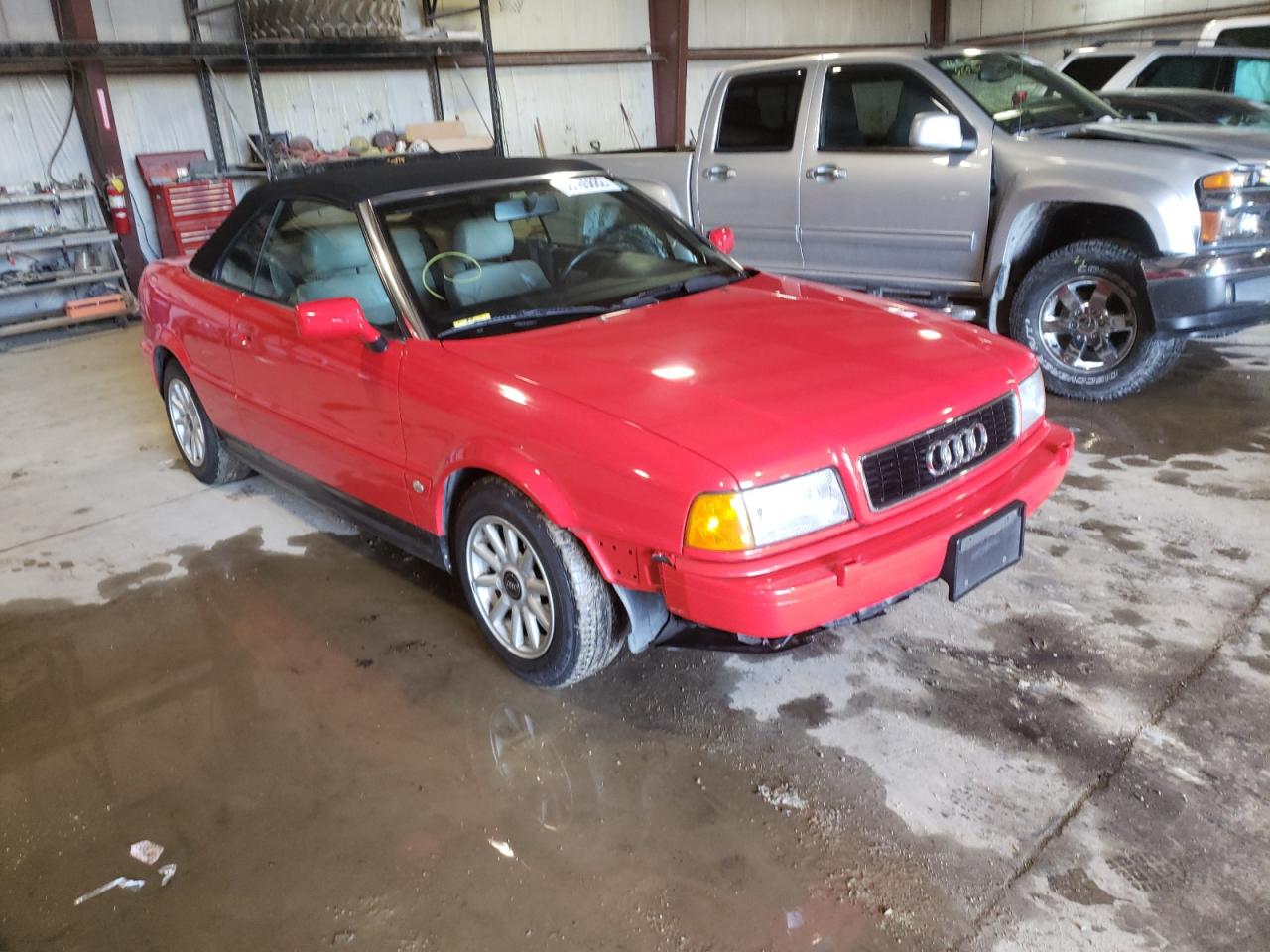 AUDI CABRIOLET 1997 with VIN WAUAA88G9VN003374 - Photo from auction