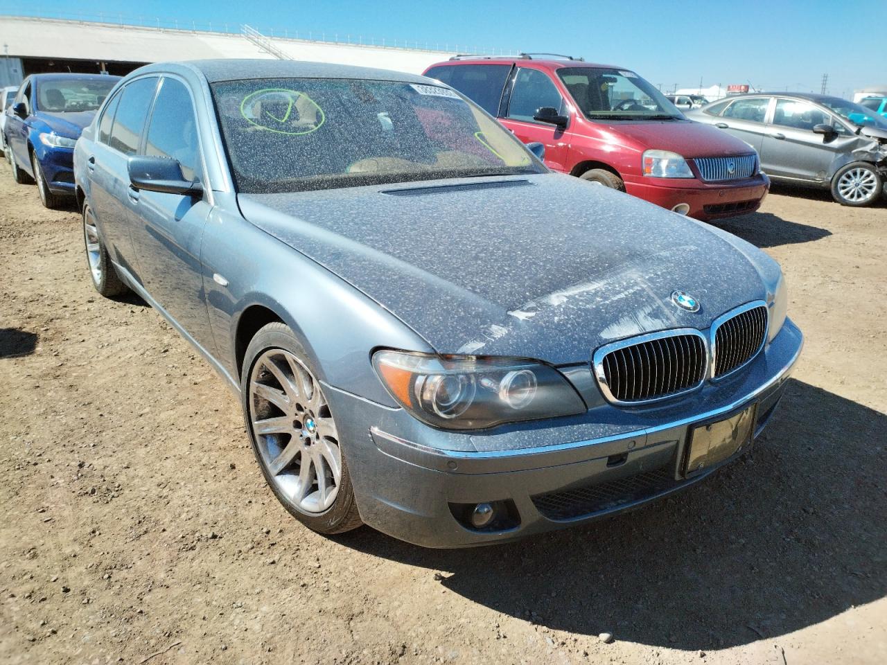 Photo 9 from auction – 2006 BMW 750 LI with VIN WBAHN83546DT35898