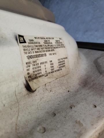 Foto 10 de la subasta – 2002 CHEVROLET VENTURE con VIN 1GNDU03E92D300135