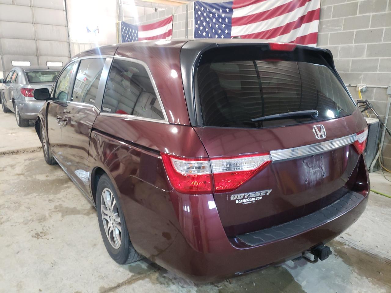 Photo 3 from auction – 2011 HONDA ODYSSEY EX with VIN 5FNRL5H62BB009145