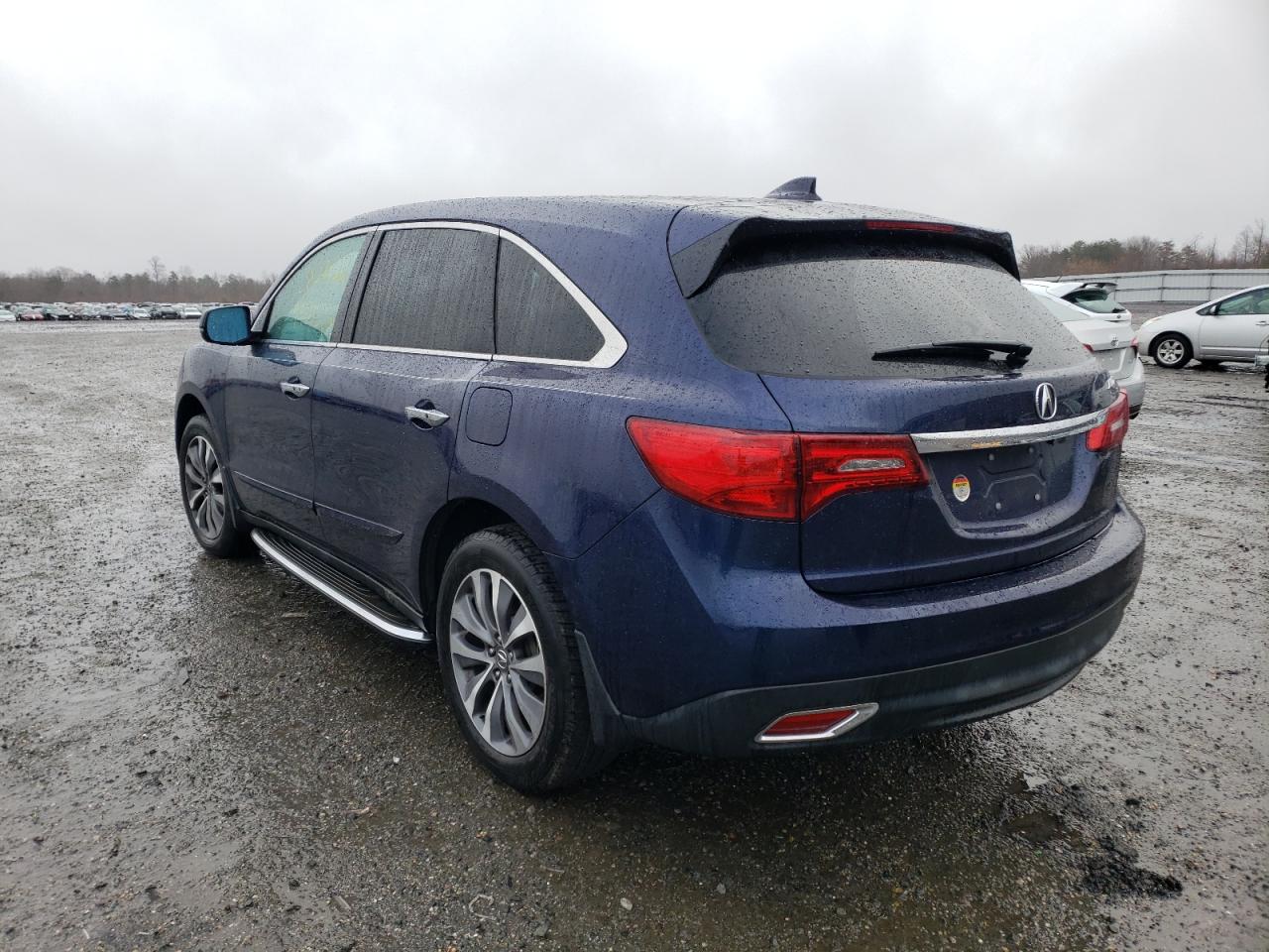 Photo 3 from auction – 2014 ACURA MDX TECHNO with VIN 5FRYD3H40EB004394