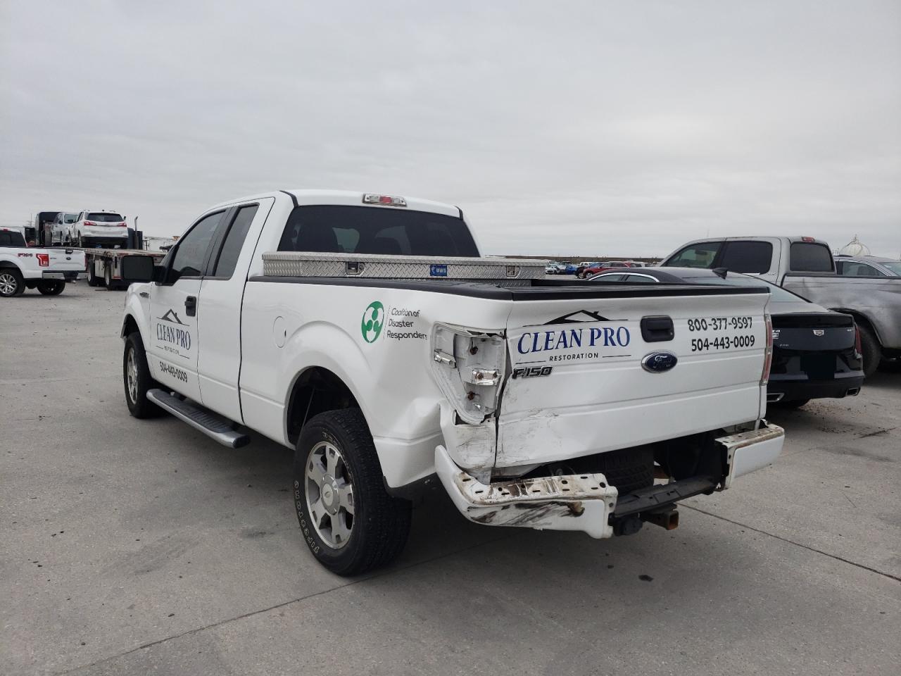 Photo 3 from auction – 2010 FORD F150 SUPER with VIN 1FTEX1CW2AFD39249