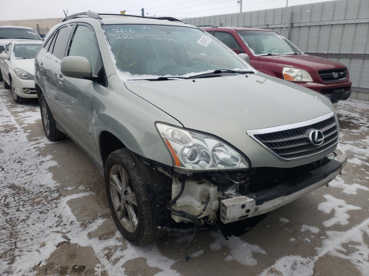 LEXUS RX 400H 2007 with VIN JTJHW31U972028606 - Photo from auction