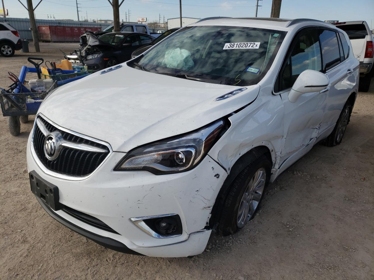 Photo 2 from auction – 2020 BUICK ENVISION E with VIN LRBFXCSA8LD017685