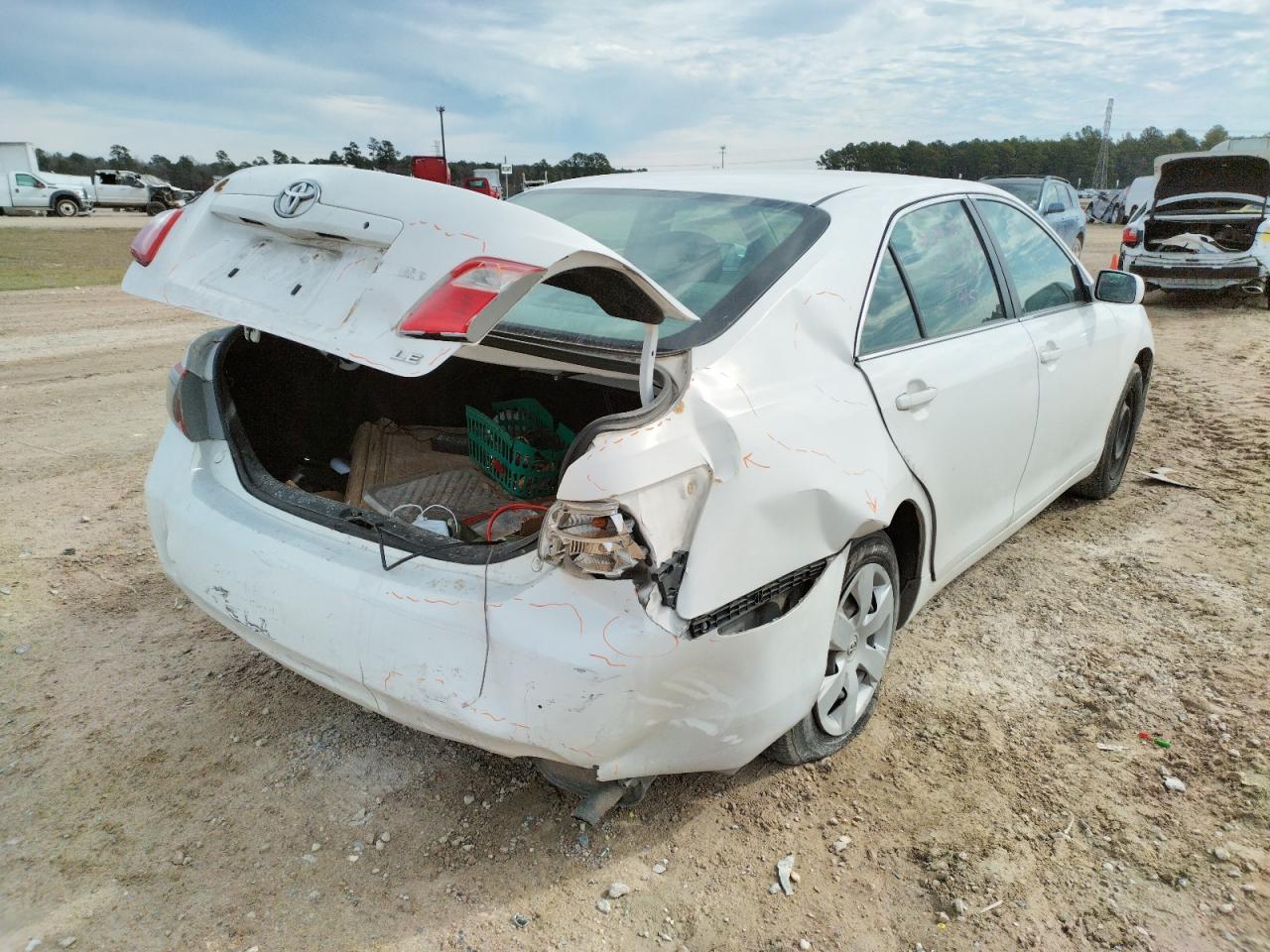 Photo 4 from auction – 2008 TOYOTA CAMRY CE with VIN 4T4BE46K98R017511