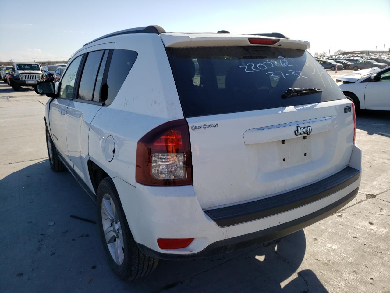 Photo 3 from auction – 2015 JEEP COMPASS SP with VIN 1C4NJCBB3FD361307