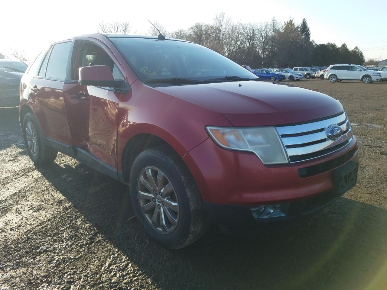 FORD EDGE SEL P 2007 with VIN 2FMDK49C37BB01117 - Photo from auction