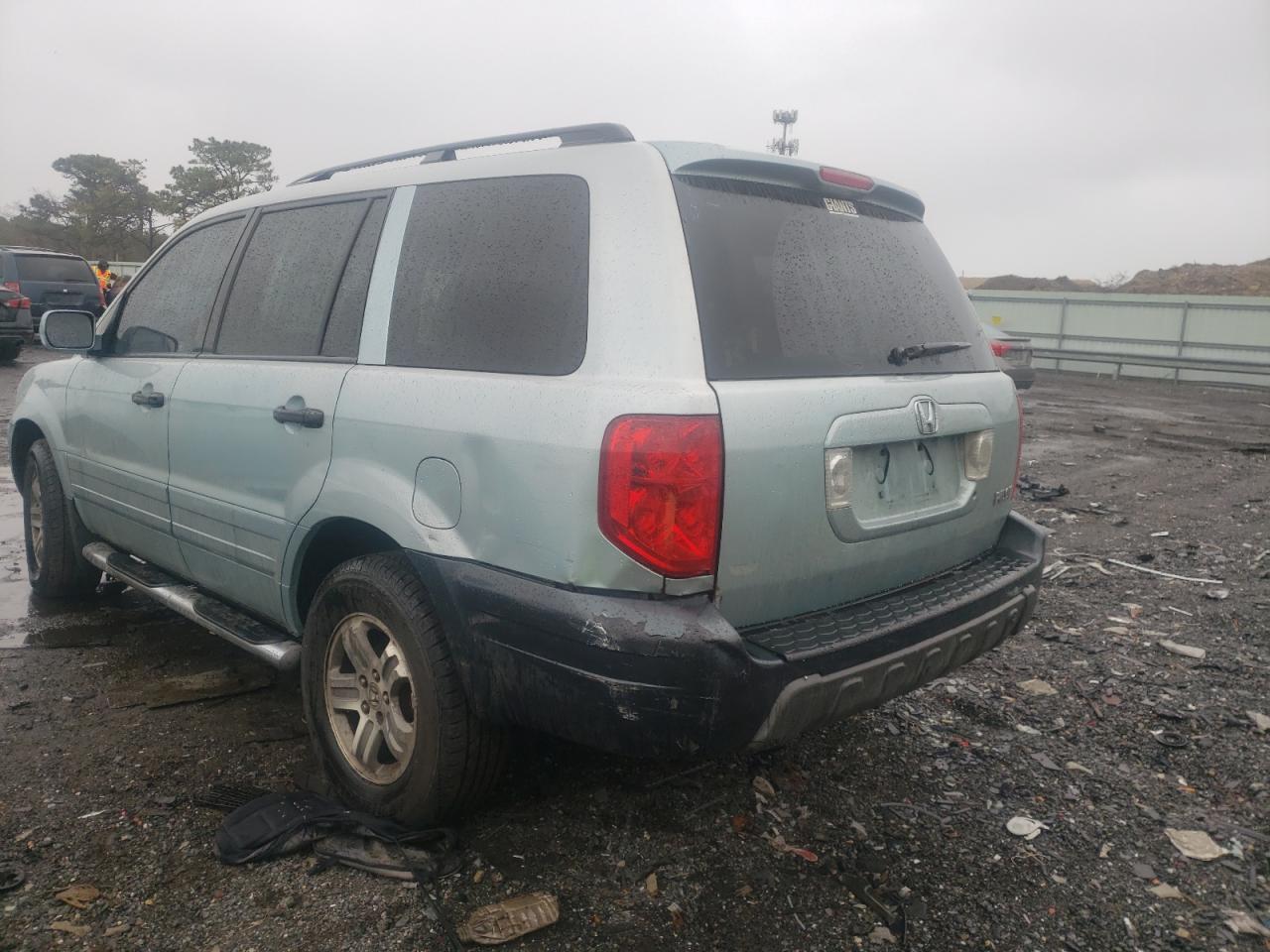 Photo 3 from auction – 2003 HONDA PILOT EXL with VIN 2HKYF18583H583013