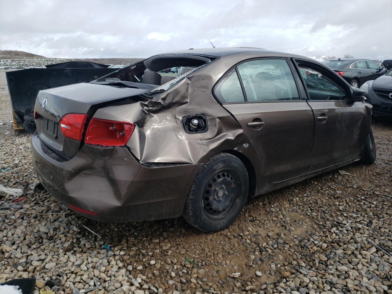 Photo 4 from auction – 2013 VOLKSWAGEN JETTA BASE with VIN 3VW1K7AJ3DM411701